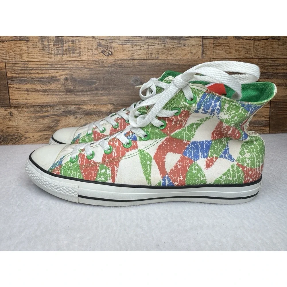 Converse Chuck Taylor All Star Italy Green/Red Size 12 - Picture 5 of 12